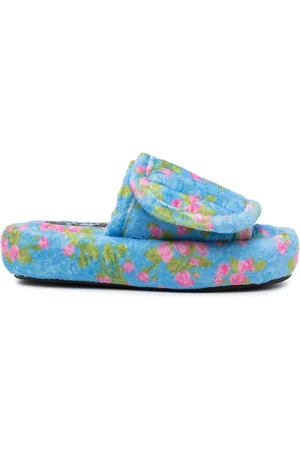 Natasha Zinko ACC sandaler med plateau og blomstertryk