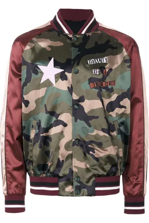 VALENTINO GARAVANI X Jamie Reid satin bomberjakke