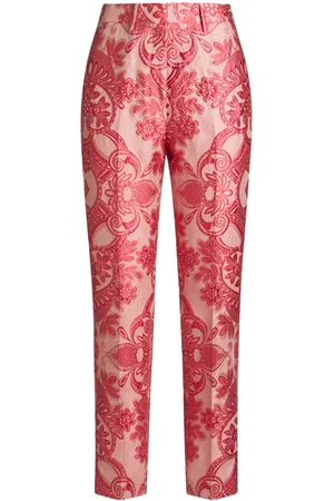 Etro Cigarette-bukser i paisley-jacquard