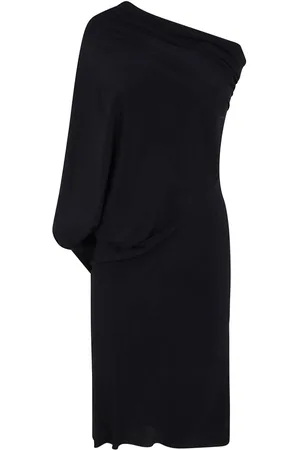 Rick Owens Midi kjole med ét ærme
