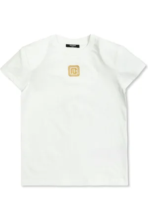 Balmain T-shirt med broderi