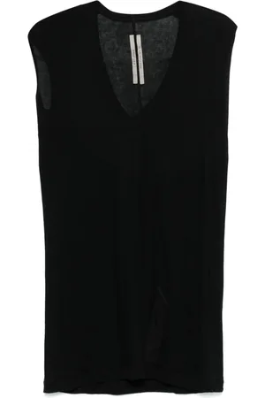 Rick Owens T-shirt med dyb V-halsudskæring