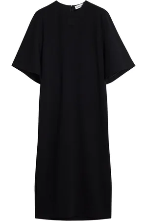 Lanvin Mellemlang kjole med samledetalje