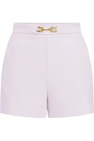 Elisabetta Franchi Shorts med indgraveret logo