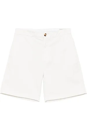 Brunello Cucinelli Shorts i vævet twill