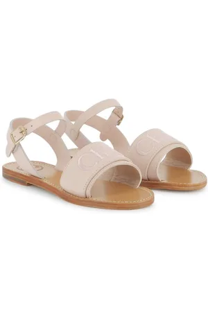 Chloé Sandaler med logobroderi