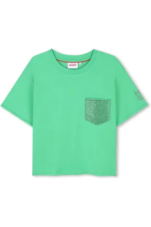 HUGO BOSS T-shirt med logoudsmykning