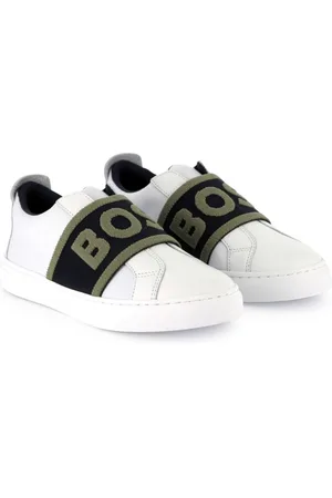 HUGO BOSS Slip-on-sneakers med logobånd