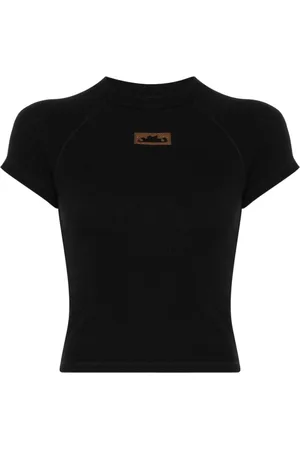 OTTOLINGER Dekonstrueret ribbet T-shirt