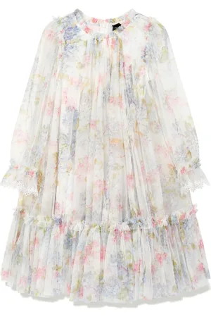 Needle & Thread Kjole med blomstertryk