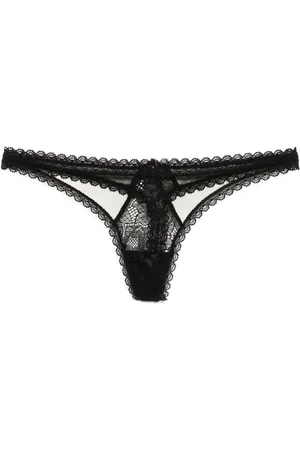 Kiki de Montparnasse Dahlia g-streng med blonde