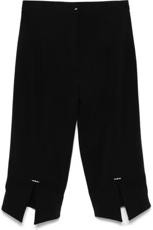 MUGLER Cropped bukser med piercing