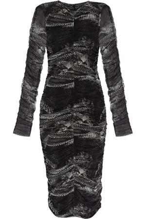 AllSaints Mellemlang Keiko kjole