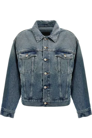 Maison Margiela Denimjakke med udskæringsdetaljer