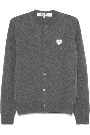 Comme des Garçons Cardigan med logomærke