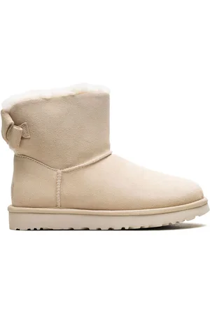 UGG Mini Bailey Bow "Cream" ruskindsstøvler