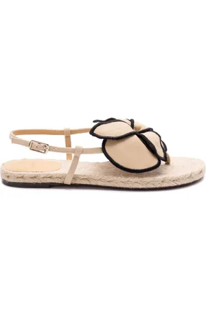 Castaner Sandaler med blomsterapplikation