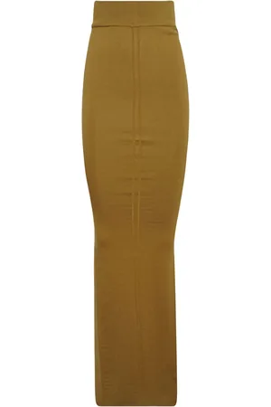 Rick Owens Lang Pillar nederdel