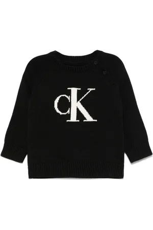 Calvin Klein Sweater med monogram-jacquard