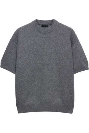 Prada Kashmir-sweater med korte ærmer