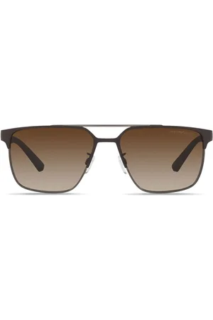 Emporio Armani Matte firkantede solbriller