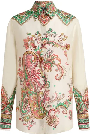 Etro Skjorte med paisley-tryk