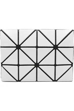 Issey Miyake Kortholder med geometriske paneler