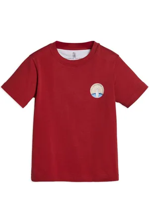 Brunello Cucinelli T-shirt med tryk
