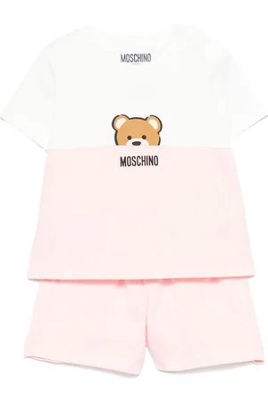 Moschino Shortssæt med bamsetryk
