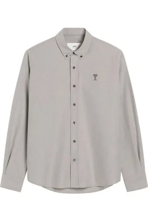 Ami Skjorte med knapper og Ami de Coeur-broderi