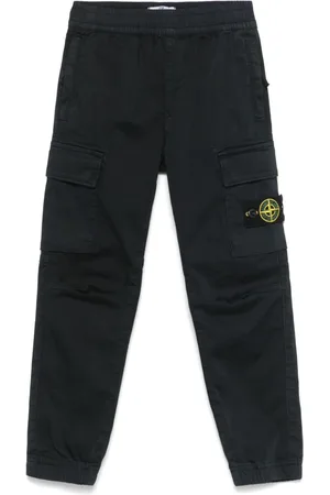 Stone Island Cargo-bukser med kompasmærke