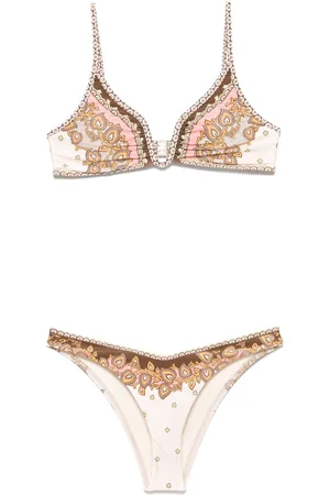 ZIMMERMANN Maxine bikini med dyb udskæring