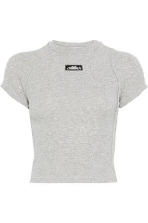 OTTOLINGER Dekonstrueret ribbet T-shirt