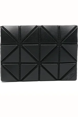 Issey Miyake Kortholder med geometriske paneler
