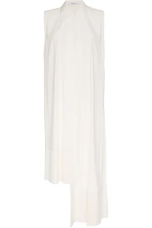 Givenchy Fringe-trimmed Silk-crepe-top