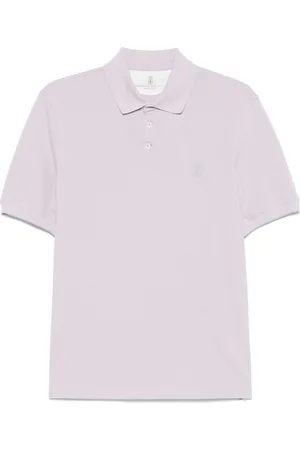 Brunello Cucinelli Polo med logotryk