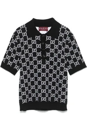 Gucci Vendbar polo i GG-jacquard