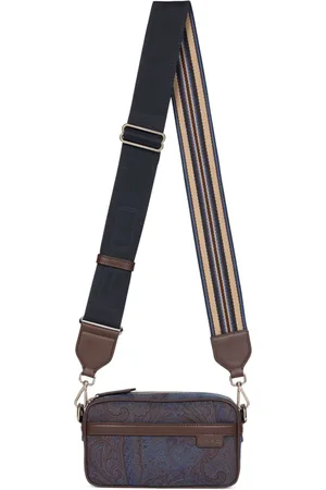 Etro Mini crossbody-taske med paisleytryk