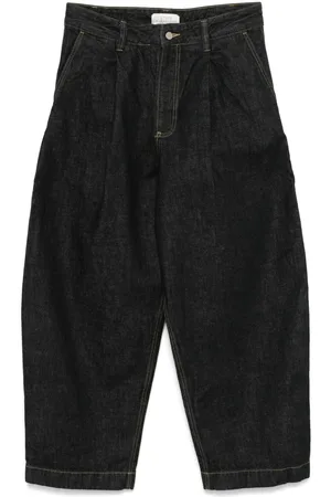 STUDIO NICHOLSON Jeans med plisseret detalje