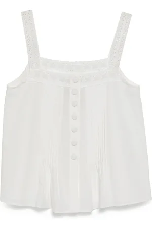 Bambah Ritchel camisole-vest med blondekant