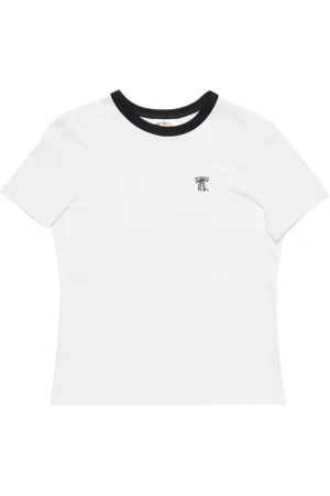 Acne Studios T-shirt med sløjfetryk