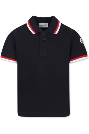 Moncler Polo med stribedetaljer