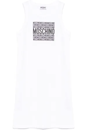 Moschino Kjole med gummi-logo
