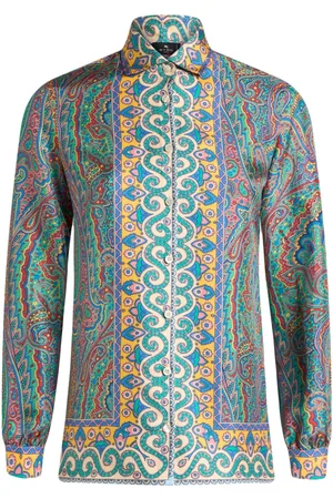 Etro Skjorte med paisleytryk
