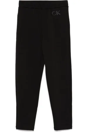 Calvin Klein Skræddersyede satin-CK joggingbukser