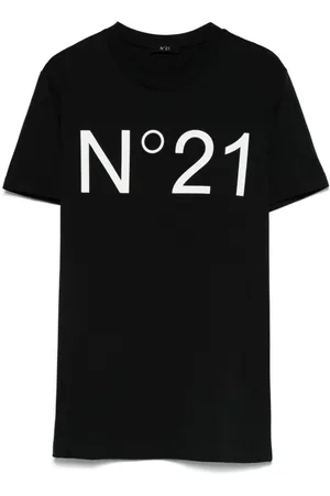 Nº21 T-shirt med logotryk