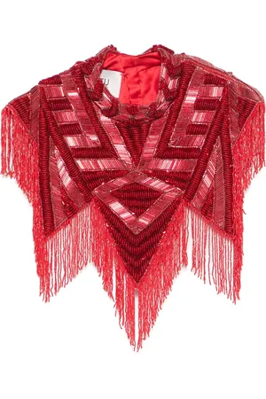 Atu Body Couture Top med perledetalje