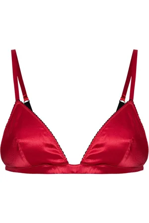Dolce & Gabbana Trekants-bh i satin