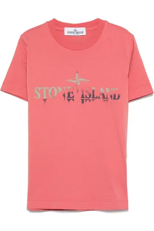Stone Island T-shirt med logotryk