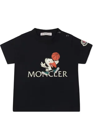 Moncler T-shirt med logotryk